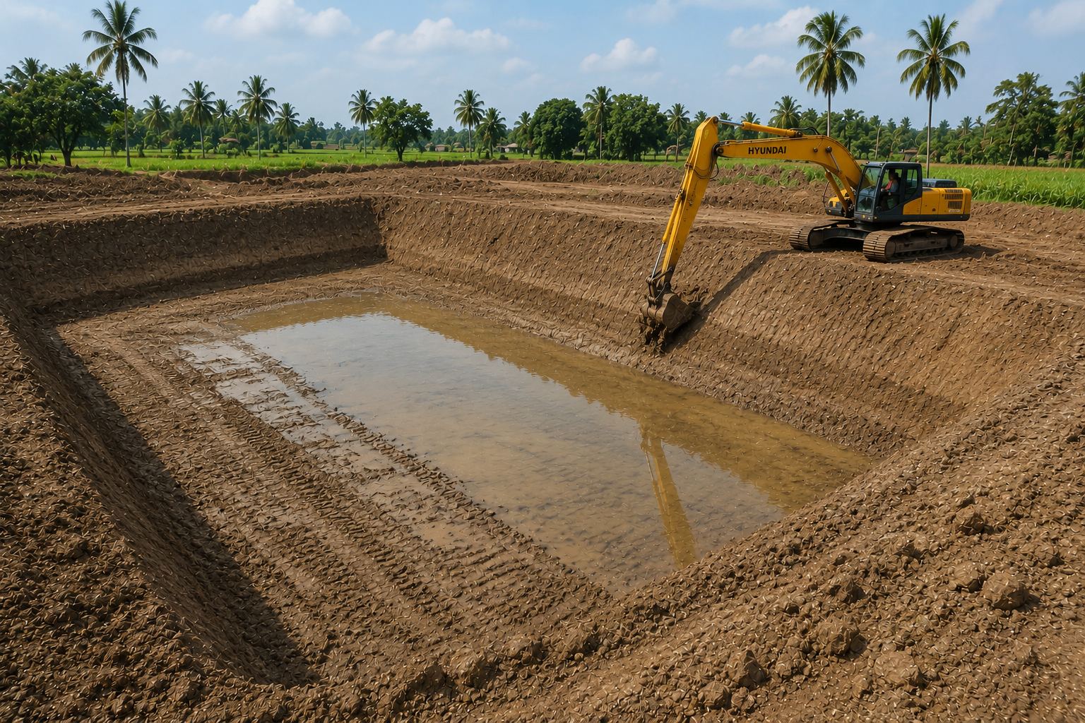 Farm Pond Excavation